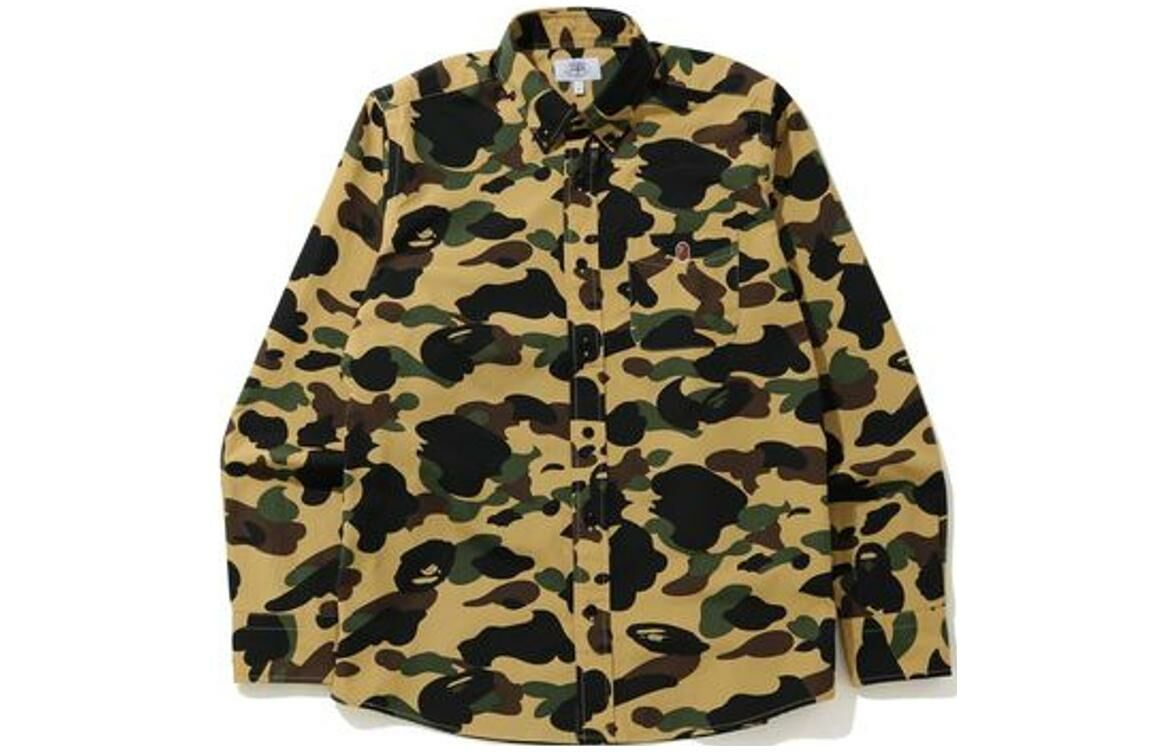 【代購】A BATHING APE 1st Camo Bd L/S Shirt