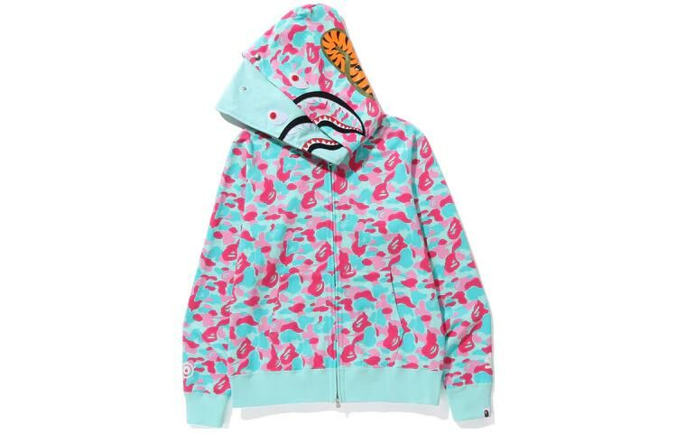 【代購】A BATHING APE Store Miami Shark Full Zip Hoodie