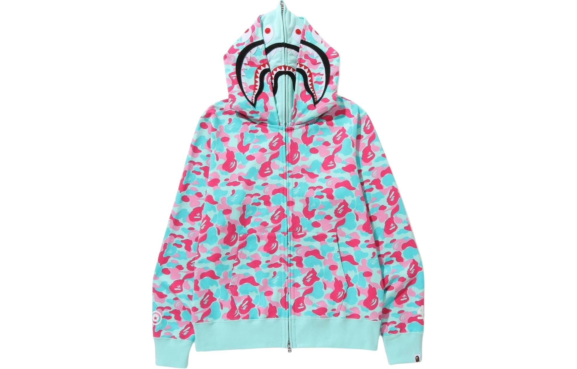 【代購】A BATHING APE Store Miami Shark Full Zip Hoodie