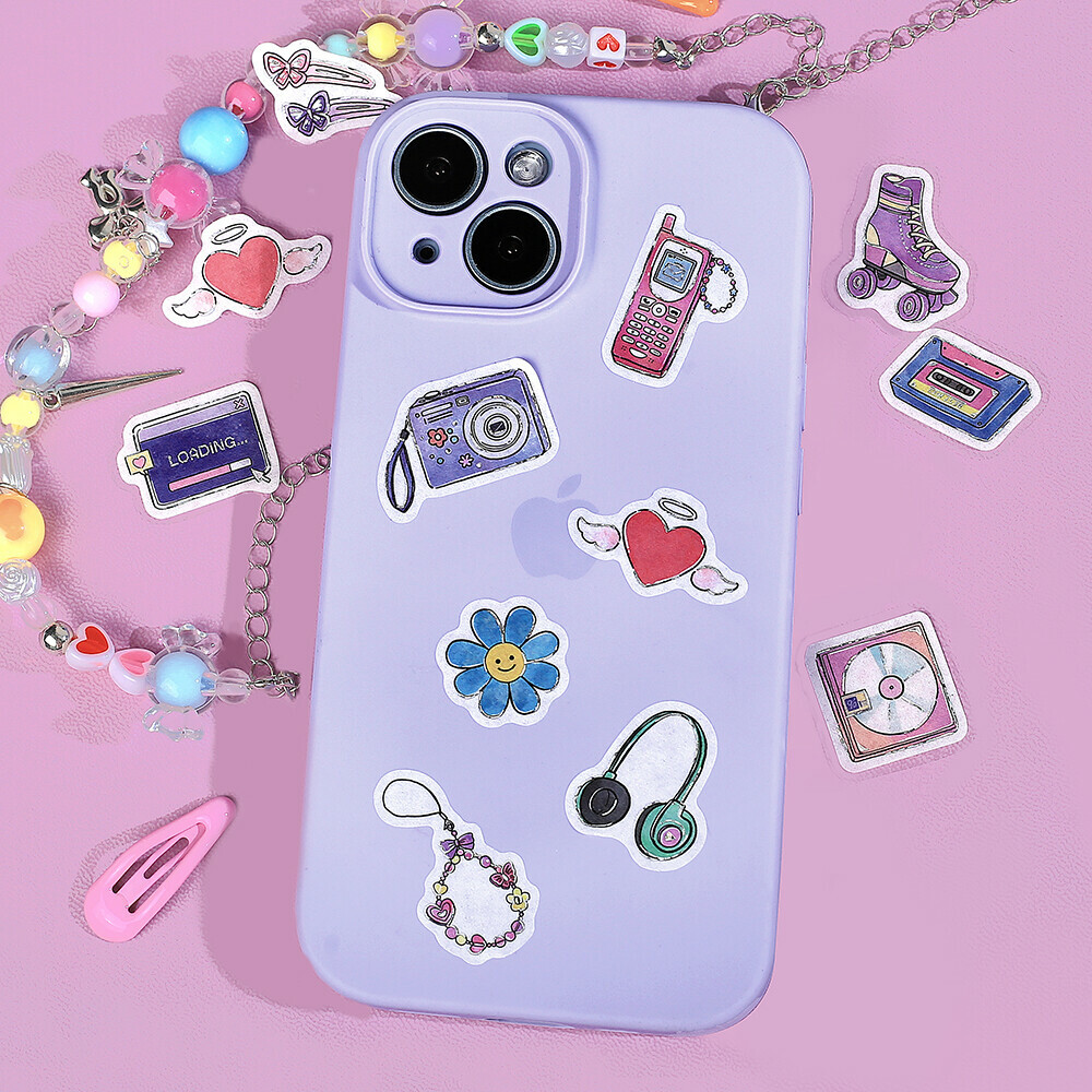 復古風格 45入箔押和紙貼紙包 IPPAI ｜日本BGM