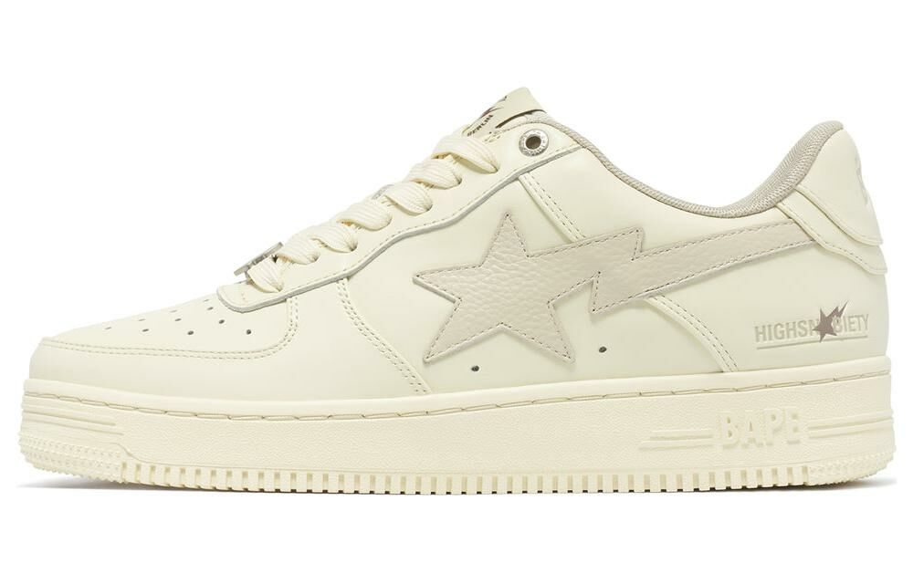 【代購】Highsnobiety x A BATHING APE STA Wear-Resistant Low-Top Skateboard Shoes Men's Khaki