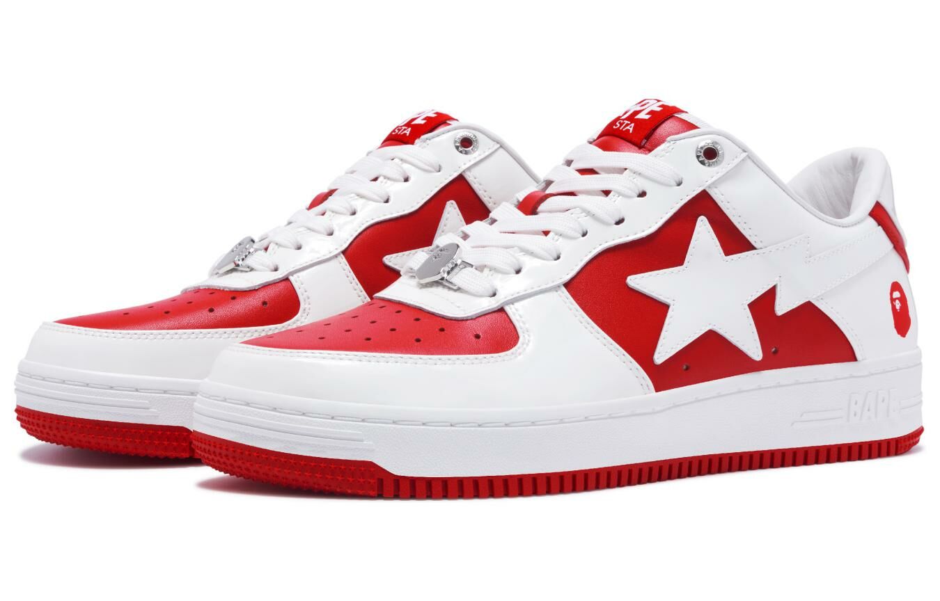 【代購】BAPE A BATHING APE Bape Sta Low #6 Red