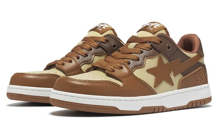 【代購】BAPE A BATHING APE Sk8 Sta #5 White Grey