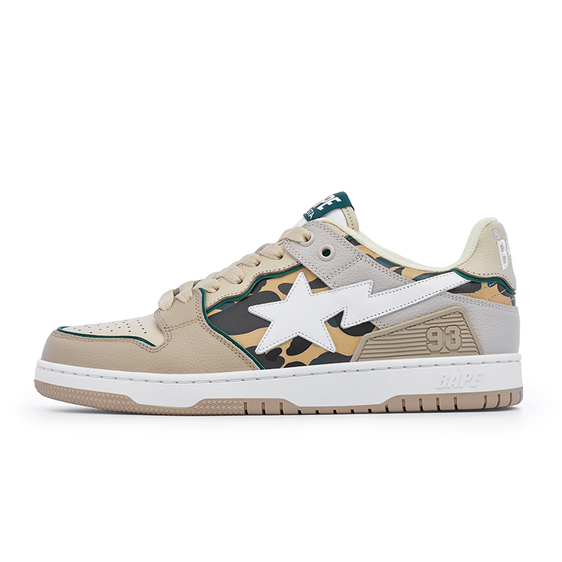 【代購】BAPE A BATHING APE Sk8 Sta Olive Drab Green Camo