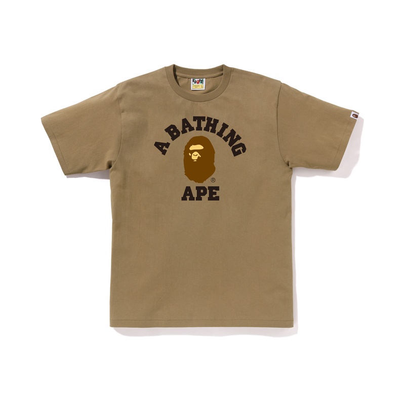 【代購】A BATHING APE College Tee