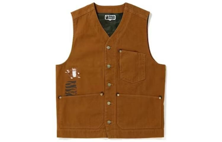【代購】A BATHING APE Tiger Work Vest