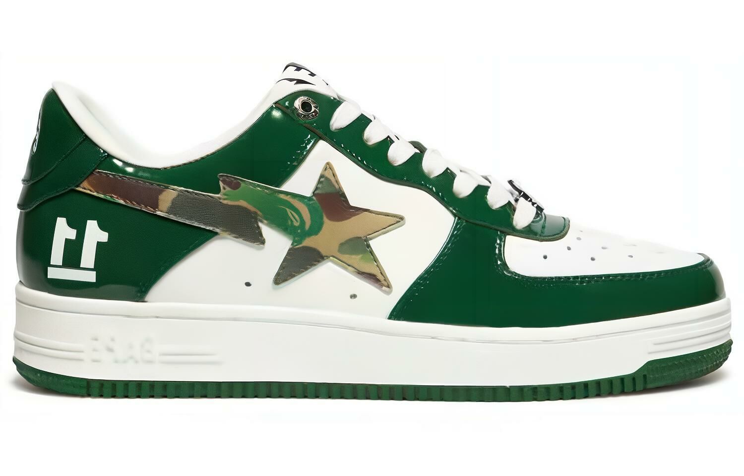 【代購】A BATHING APE Bape Sta Taipei 15 Anniversary 'White Green' Women's