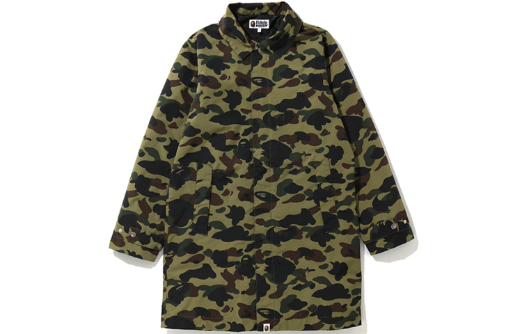 【代購】A BATHING APE Gore Tex 1st Camo Long Hoodie Jacket Jacket