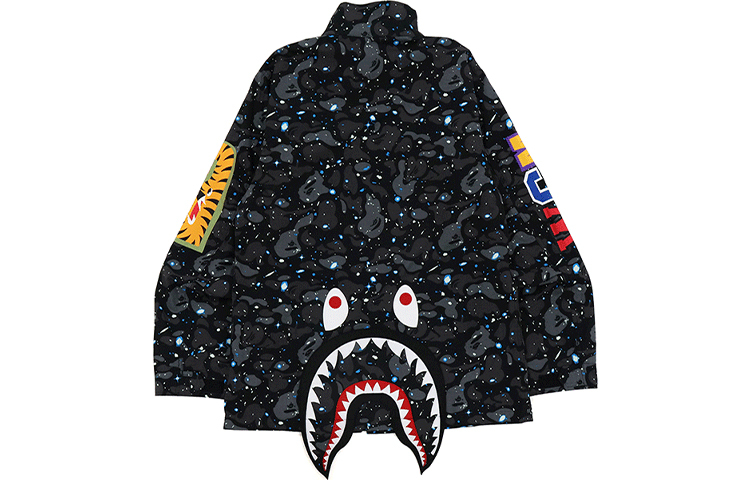 【代購】A BATHING APE Space Camo Shark M 65 Jacket