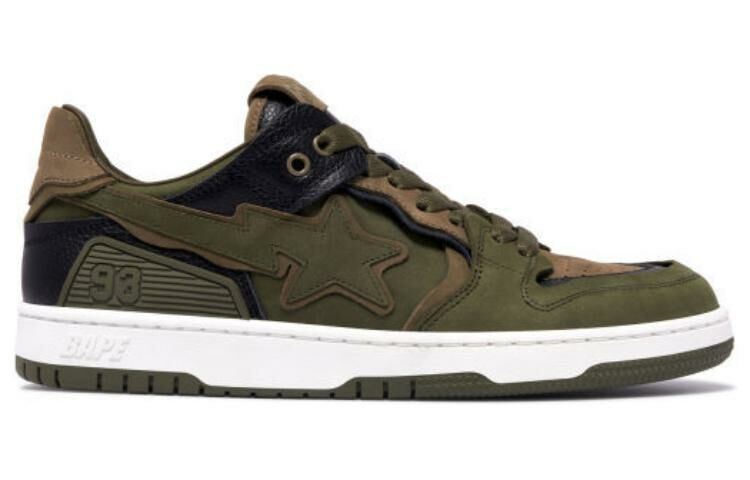 【代購】BAPE A BATHING APE Sk8 Sta #6 Black