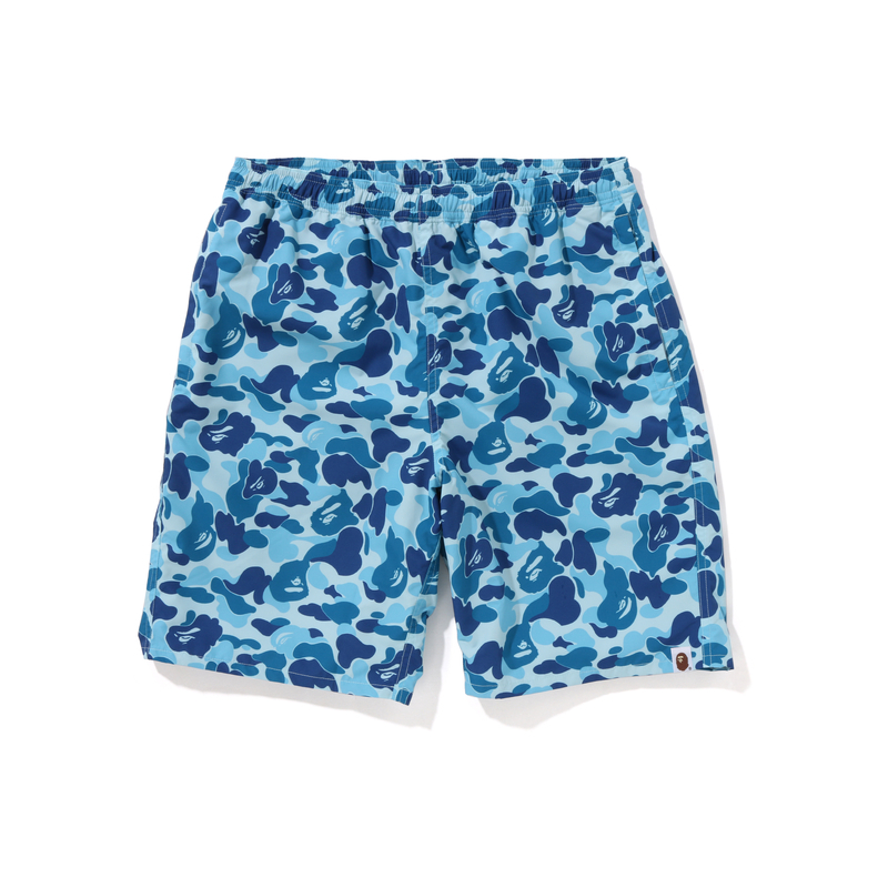 【代購】A BATHING APE X Space Jam Abc Camo Beach Shorts Shorts