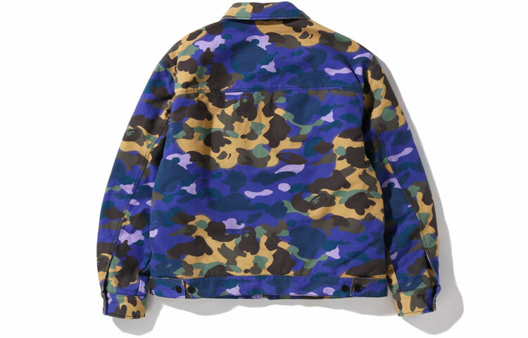 【代購】A BATHING APE X Heron Preston Mix 1st Camo Duck Trucker Jacket
