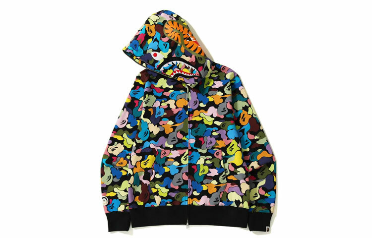 【代購】A BATHING APE Multi Camo Wide Fit Pullover Hoodie