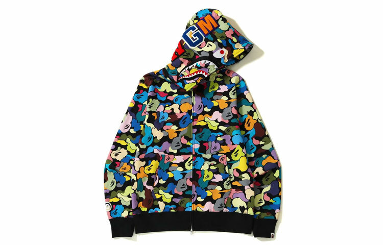 【代購】A BATHING APE Multi Camo Wide Fit Pullover Hoodie