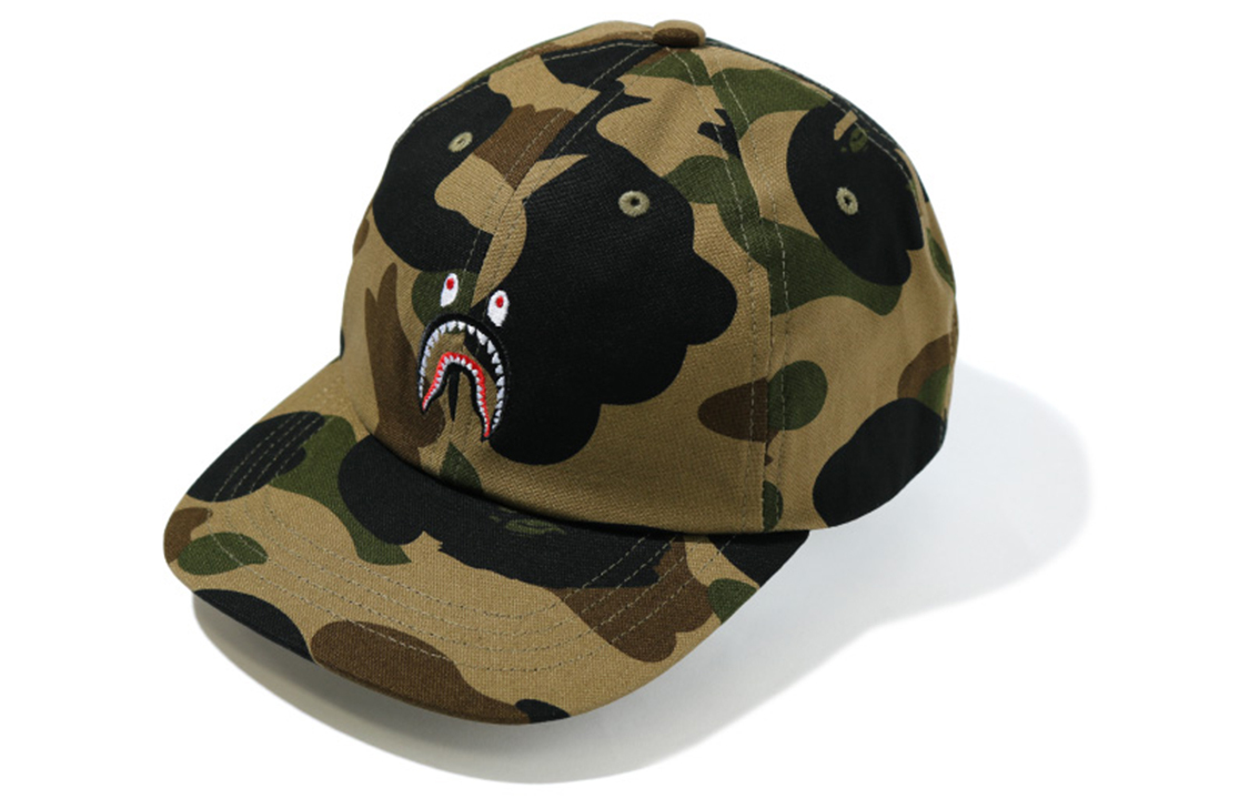 【代購】A BATHING APE 1st Camo Shark Panel Cap