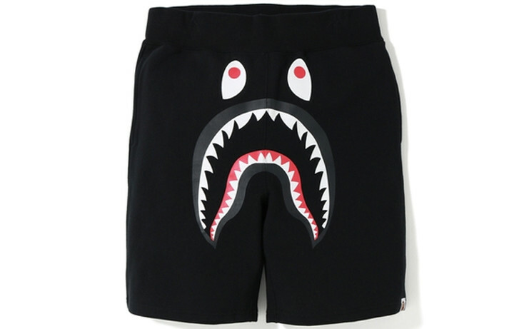 【代購】A BATHING APE Shark Sweat Shorts