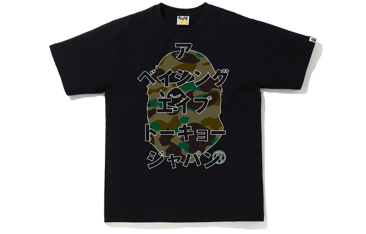 【代購】A BATHING APE 1st Camo Katakana Tee