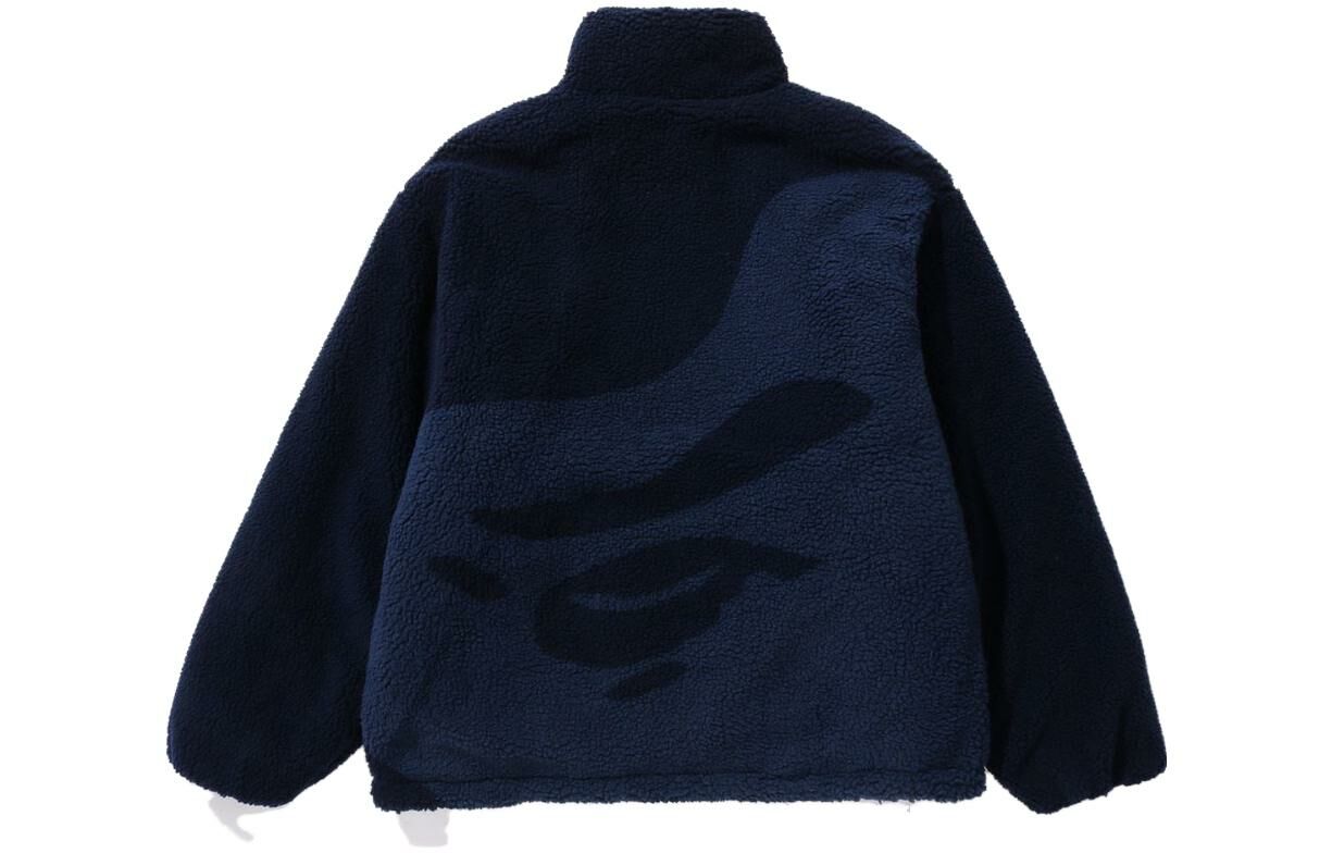 【代購】A BATHING APE Tonal Solid Camo Sherpa Reversible Jacket