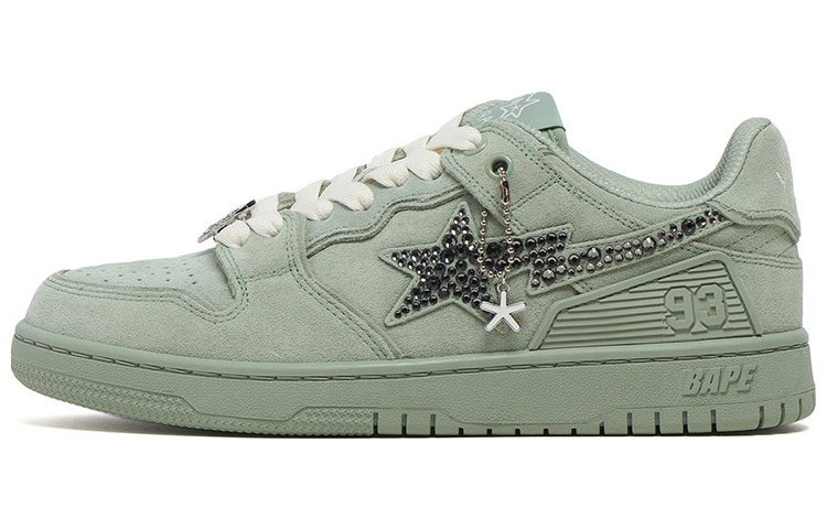 【代購】BAPY x A BATHING APE STA Low-Top Skateboard Shoes Women's Green