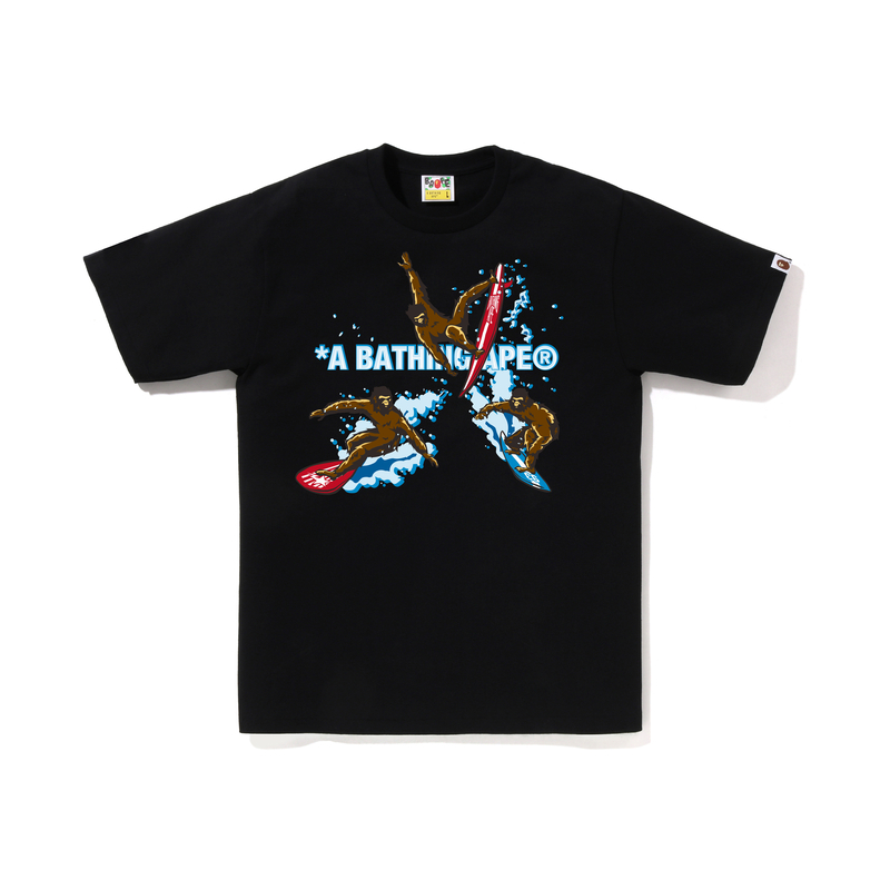 【代購】A BATHING APE Surfing Apes Tee