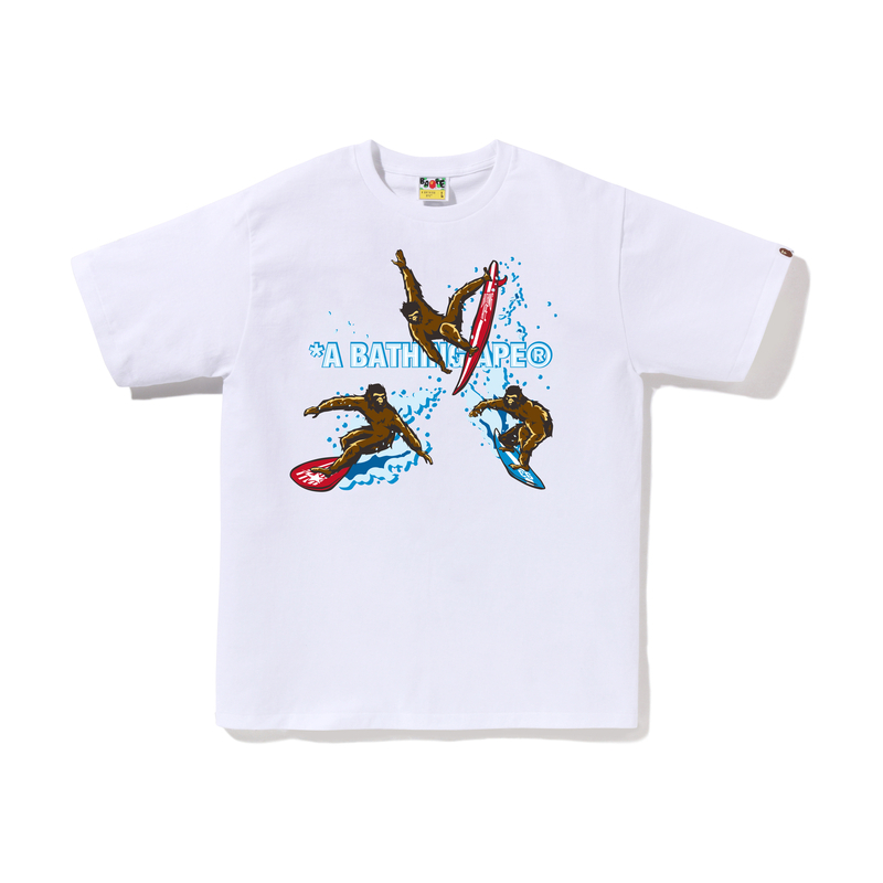 【代購】A BATHING APE Surfing Apes Tee