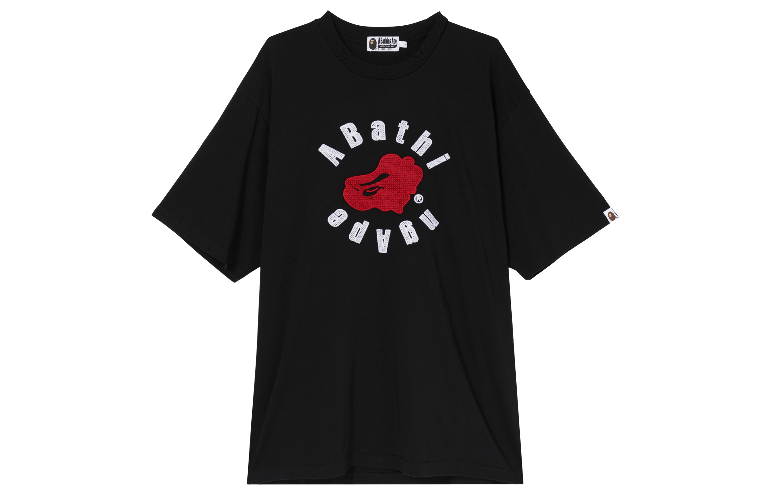 【代購】A BATHING APE Logo print Cotton T shirt