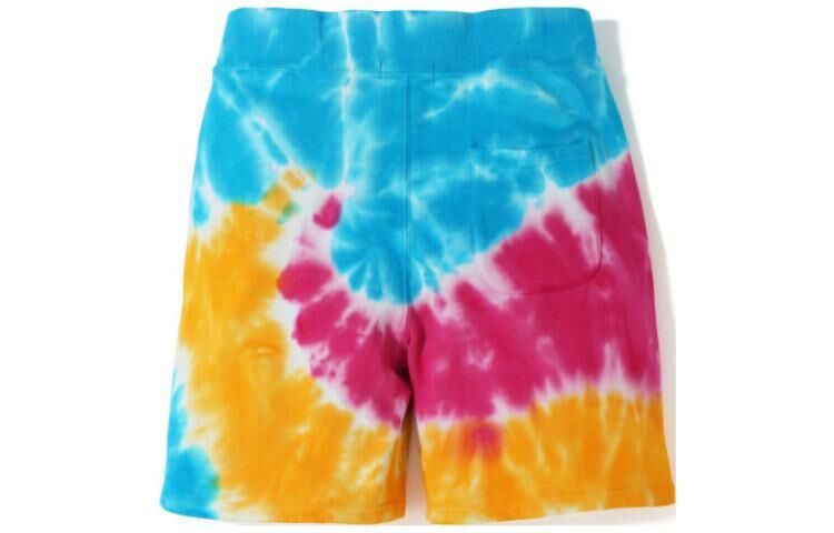 【代購】A BATHING APE Tie Dye Shark Sweat SS19 Shorts
