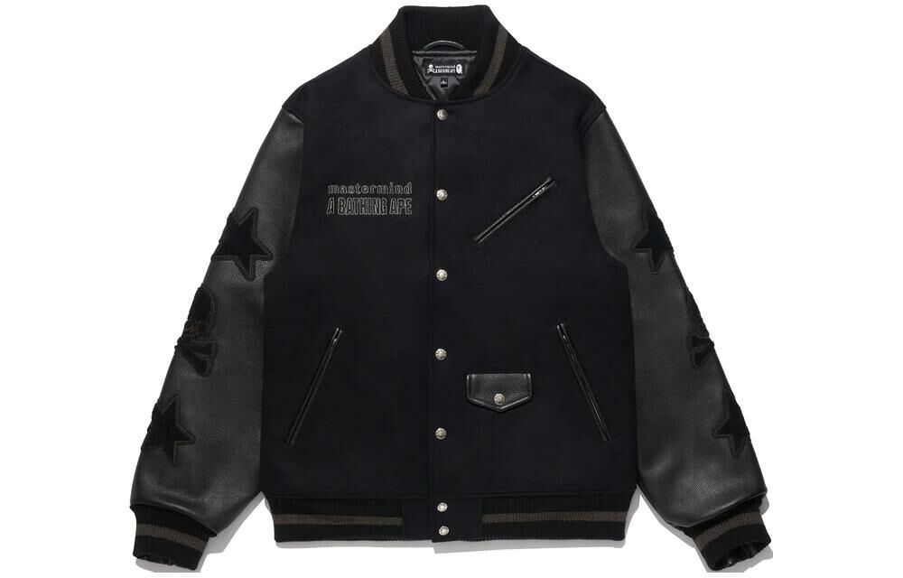 【代購】Mastermind Japan X A BATHING APE Mastermind JAPAN Co-branded Jackets Unisex Black
