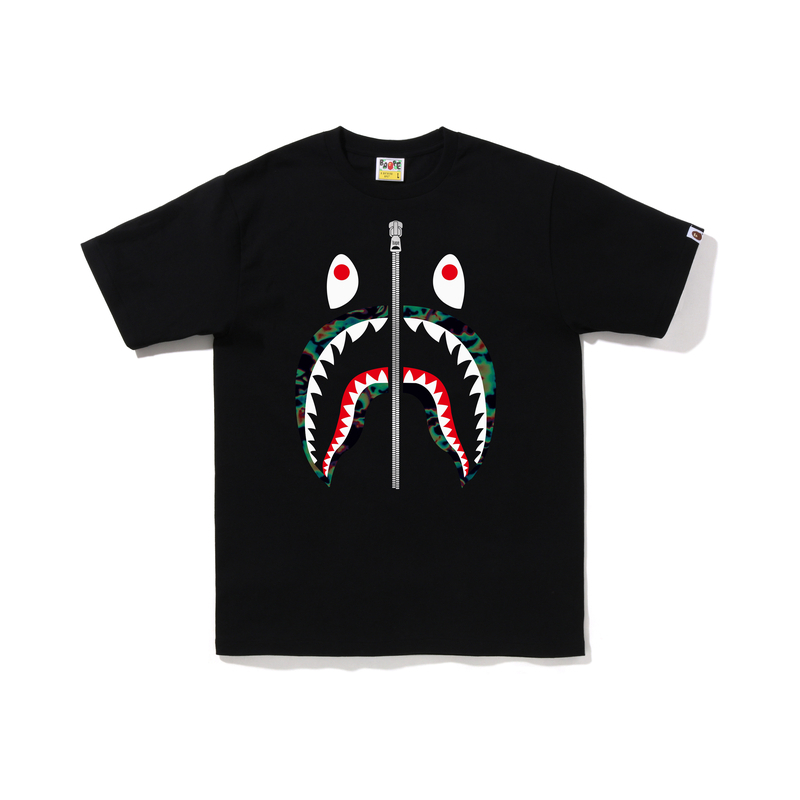 【代購】A BATHING APE Thermography Shark Tee