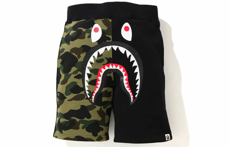 【代購】A BATHING APE Shark Sweat Shorts