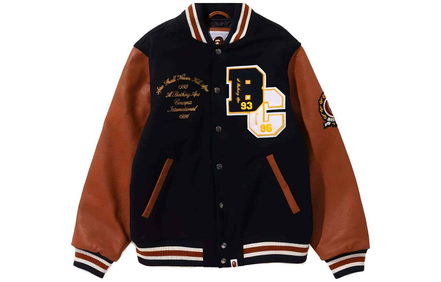 【代購】A BATHING APE X Concepts Varsity Jacket