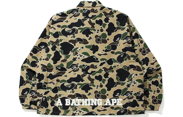 【代購】A BATHING APE Sta Camo Relaxed Coach Jacket