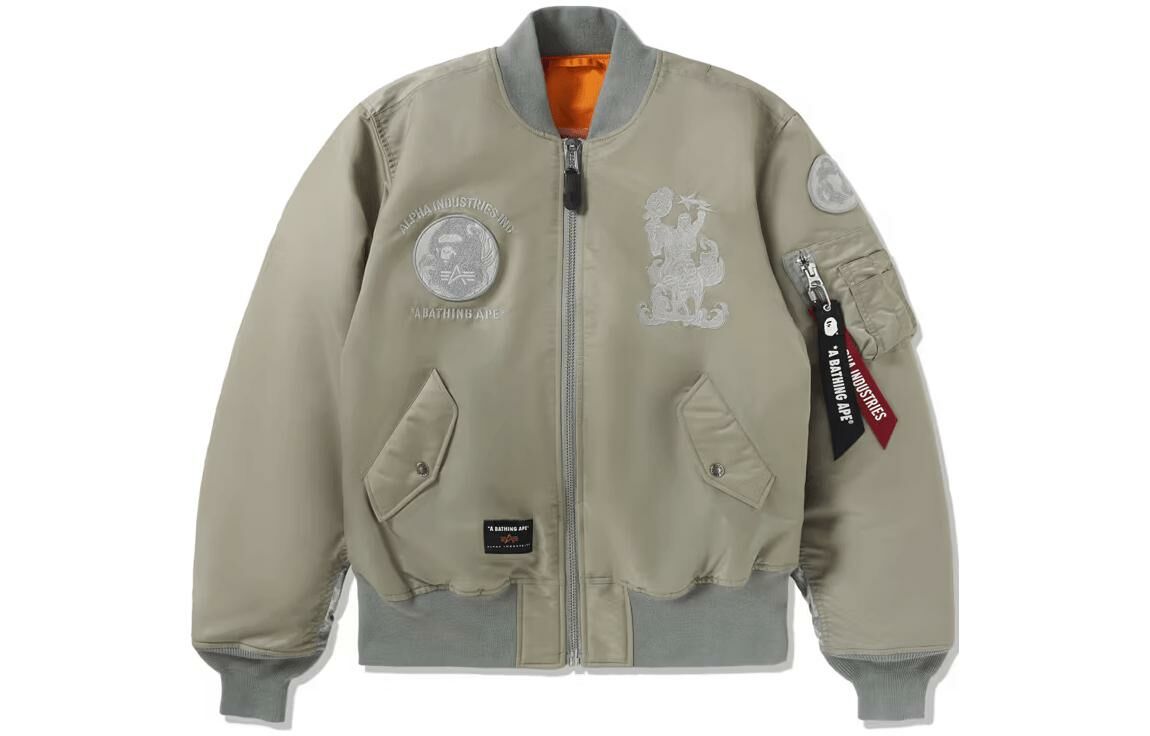 【代購】A BATHING APE X Alpha Industries MA 1 Jacket