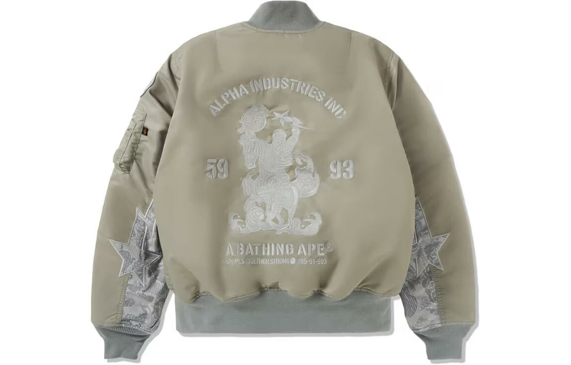 【代購】A BATHING APE X Alpha Industries MA 1 Jacket