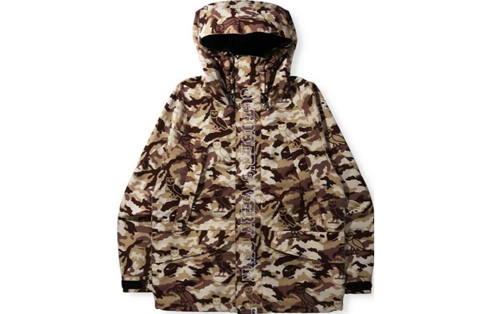 【代購】A BATHING APE X Ovo Woodland Camo Snowboard Jacket