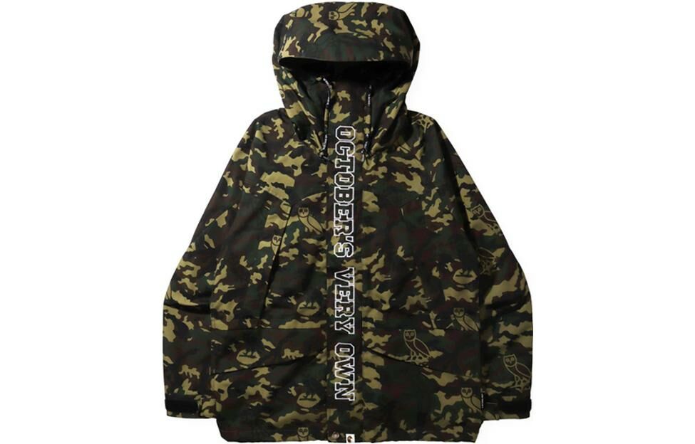 【代購】A BATHING APE X Ovo Woodland Camo Snowboard Jacket