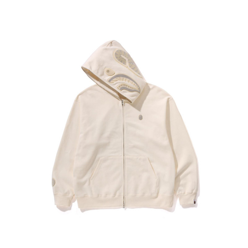 【代購】A BATHING APE Ape Head One Point Shark Zip Hoodie