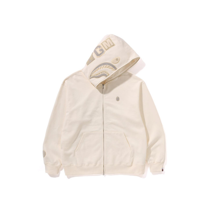 【代購】A BATHING APE Ape Head One Point Shark Zip Hoodie