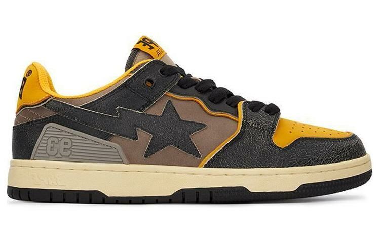 【代購】A BATHING APE Sk8 Sta 'Yellow Black' Women's