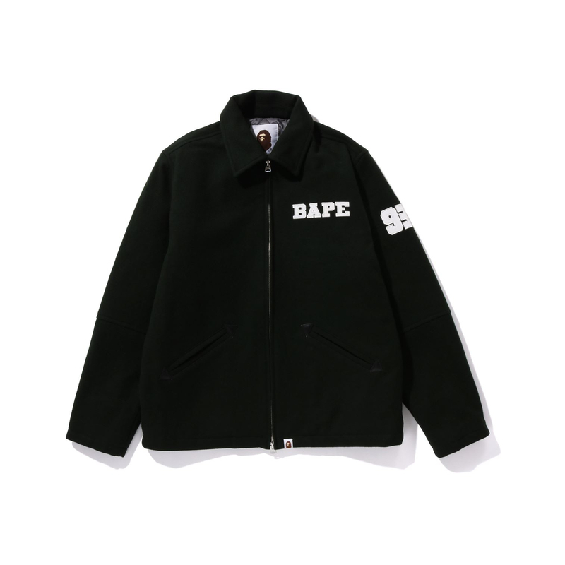 【代購】A BATHING APE Bape Melton Zip Jacket