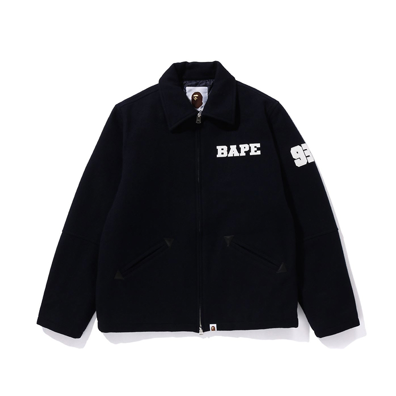 【代購】A BATHING APE Bape Melton Zip Jacket
