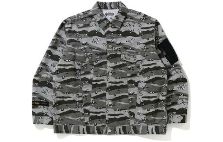 【代購】A BATHING APE Desert Camo Loose Fit Trucker Jacket