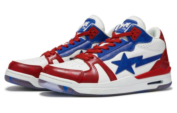 【代購】Russell Athletic x A BATHING APE Clutch Sta High Top Skateboard Shoes Women's Multicolor