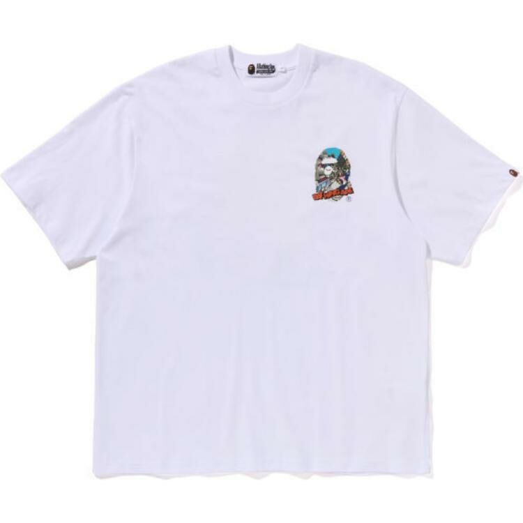 【代購】A BATHING APE Comic Art Ape Head Relaxed Fit Tee