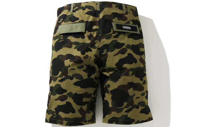 【代購】A BATHING APE 1st Camo Wide 6Pocket Shorts