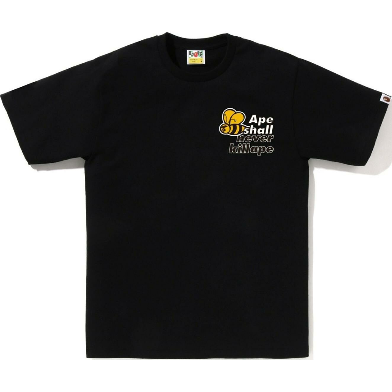 【代購】A BATHING APE Logo print Cotton T shirt