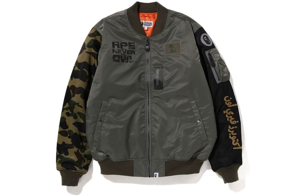 【代購】A BATHING APE x Ovo FW22 Jackets Coats Men's Green