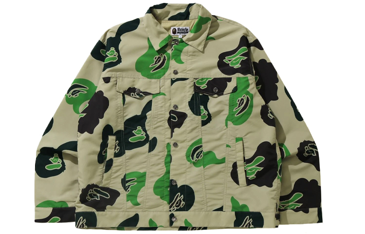 【代購】A BATHING APE Def Camo Loose Fit Trucker Jacket