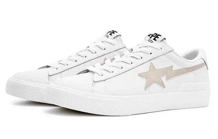 【代購】BAPE A BATHING APE Mad Sta White Gold