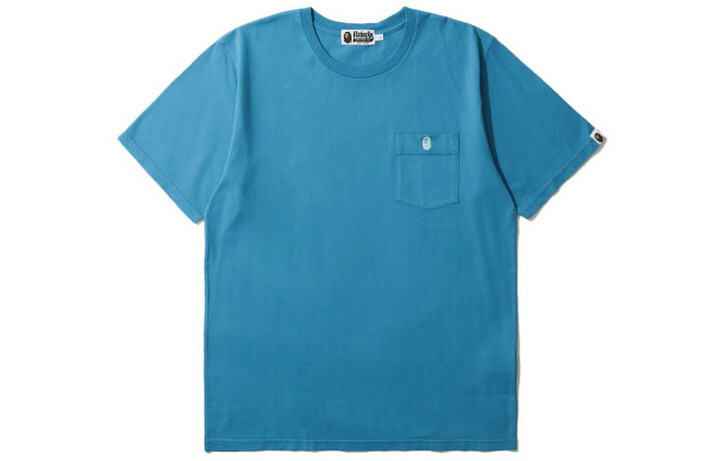 【代購】A BATHING APE One Point Pocket Overdye Tee